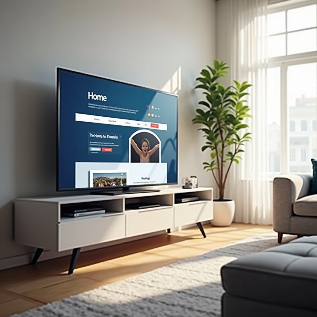 comment regarder un site web sur une smart TV