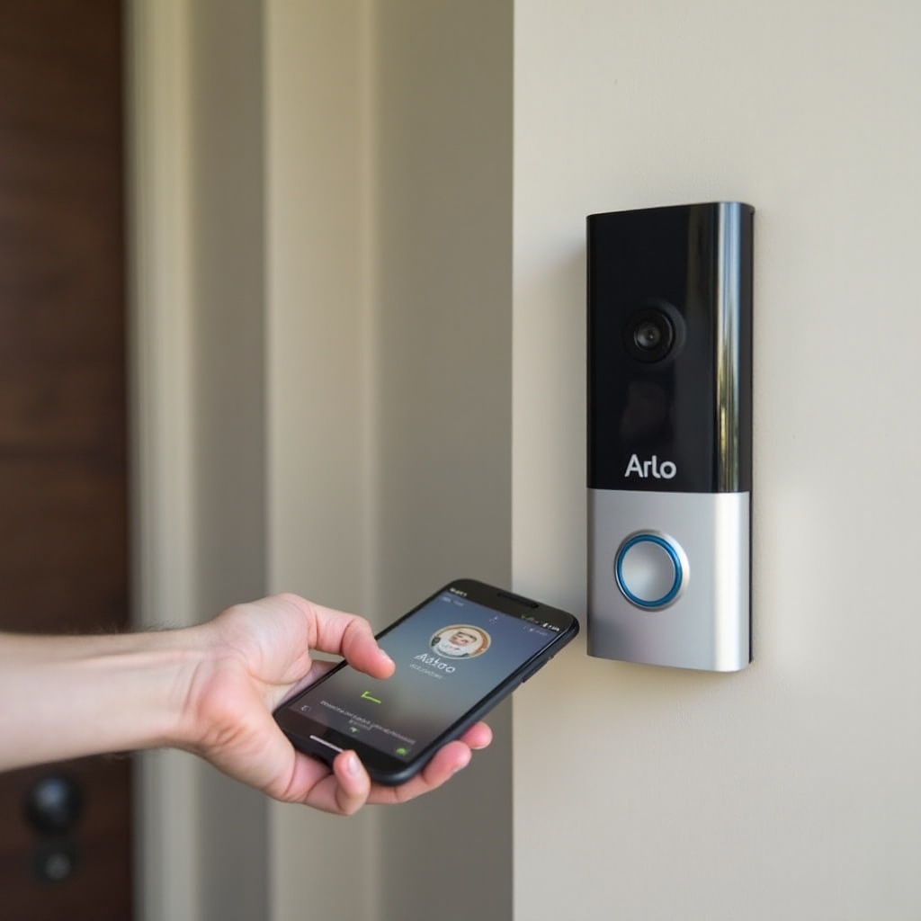 جرس كاميرا Arlo لا يعمل تعليمات إعادة الضبط على إعدادات المصنع