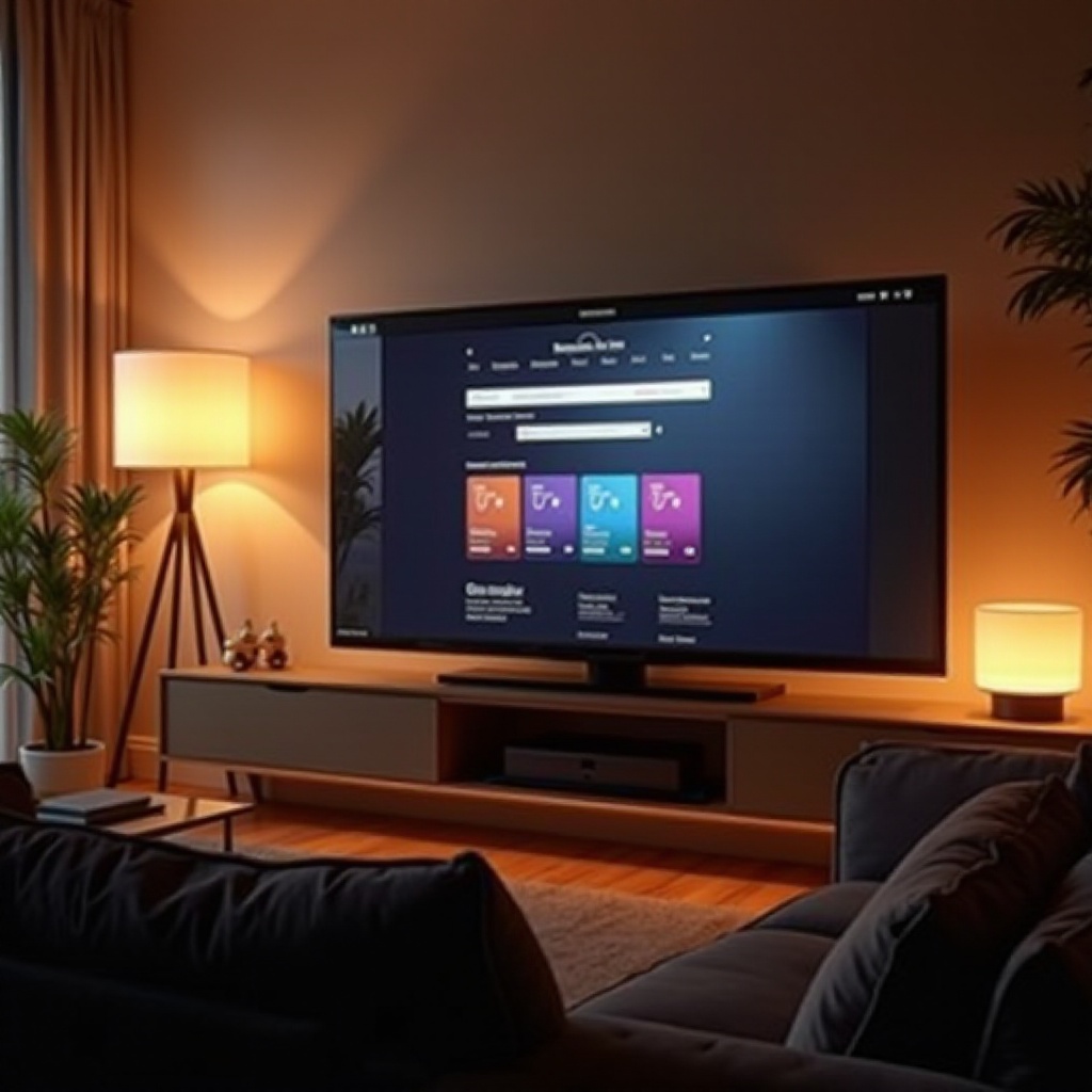 كيفية مشاهدة موقع إلكتروني على التلفاز الذكي