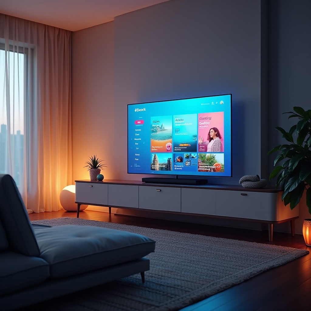 كيفية مشاهدة موقع إلكتروني على التلفاز الذكي