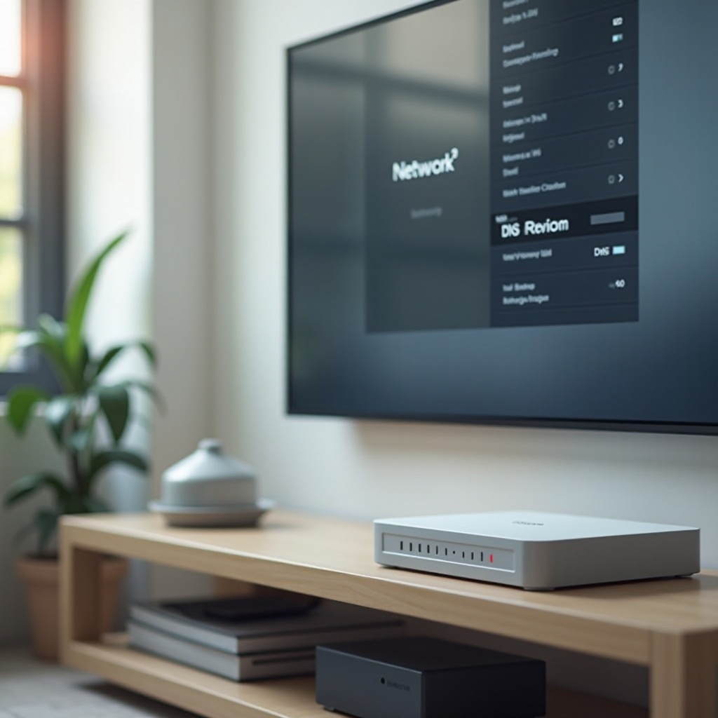 funktioniert das DNS mit WLAN für Samsung-Fernseher