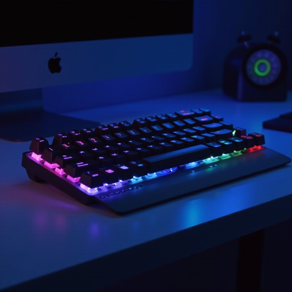 changeur d'éclairage du clavier misk