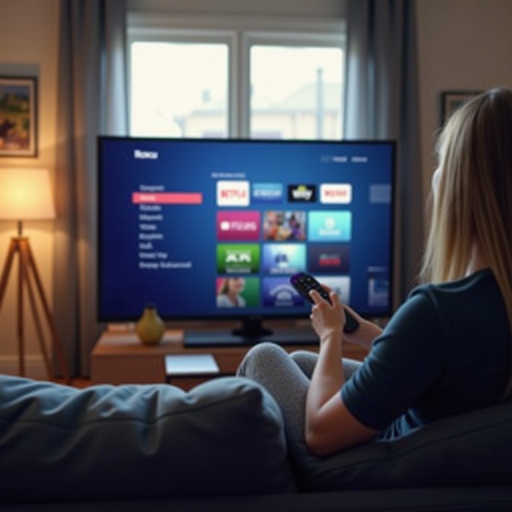 wie man Kabel auf einem Roku Smart TV ansieht