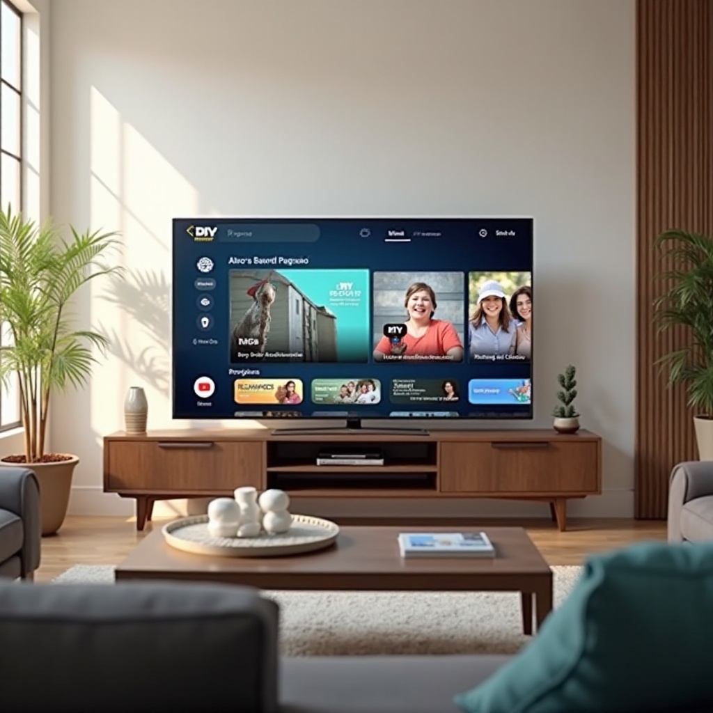 come guardare DIY Network su smart TV