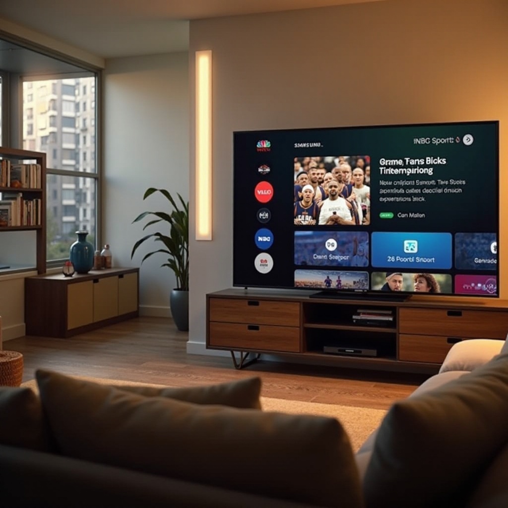 posso guardare nbc sports gold sulla mia smart tv