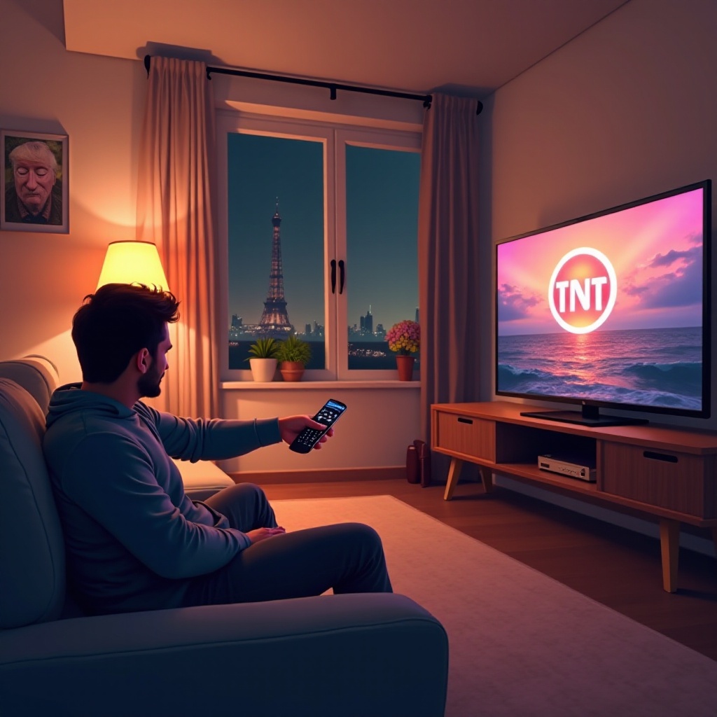 kann ich TNT auf meinem Smart-TV sehen