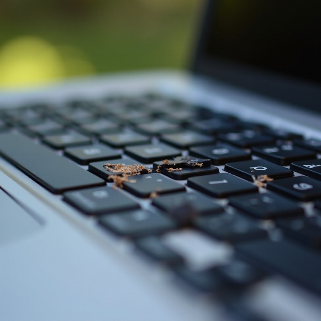 mon clavier endommagé Chromebook