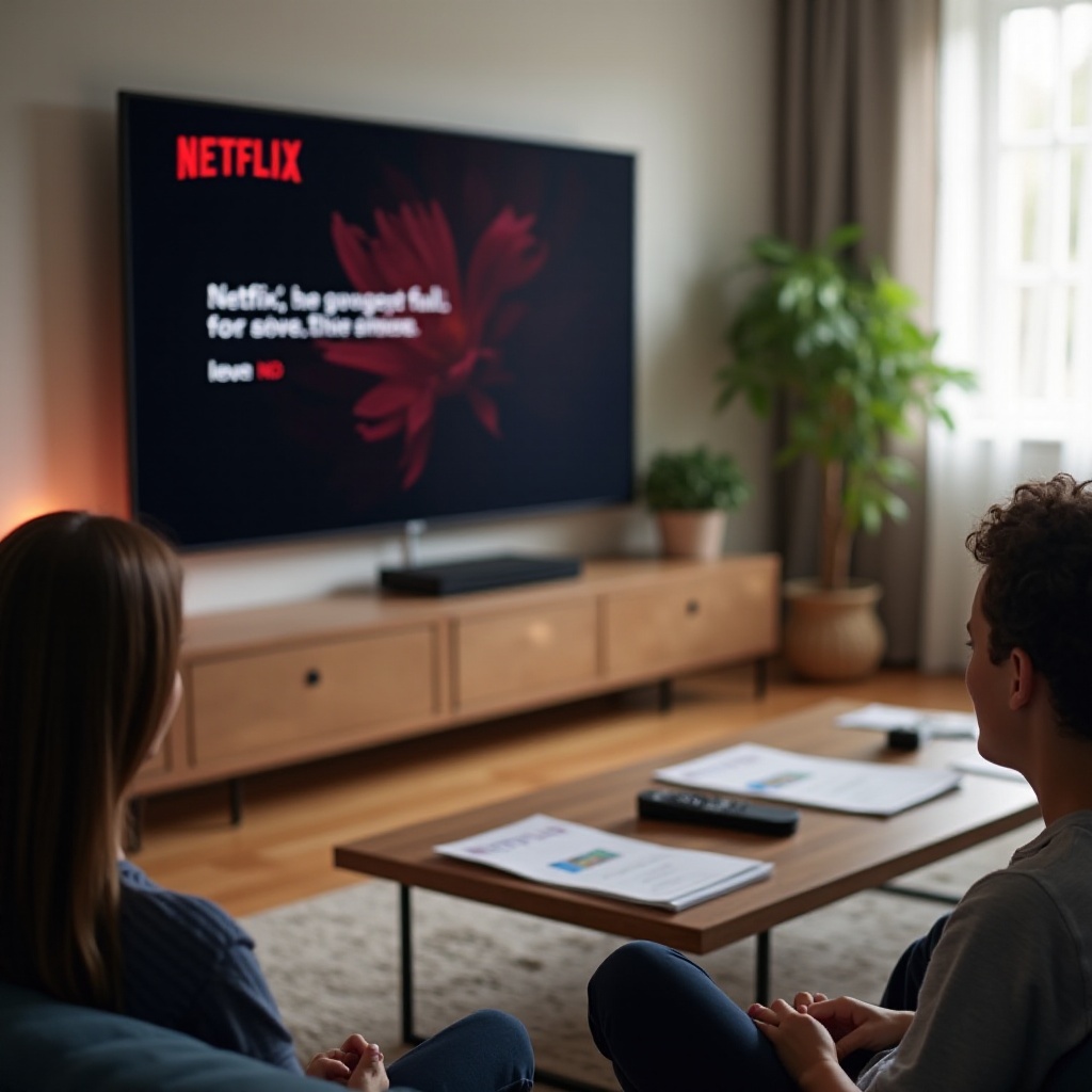 لا أستطيع مشاهدة نتفليكس على التلفاز الذكي