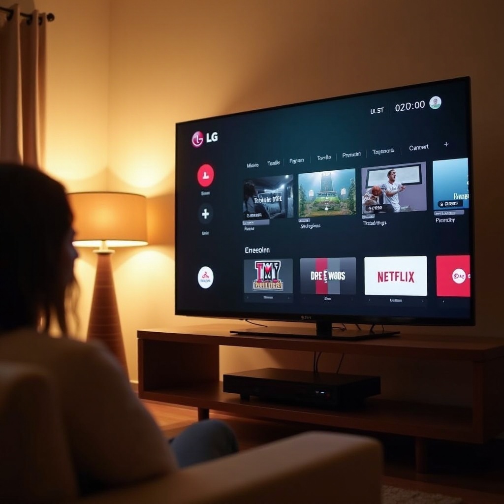 come guardare l'app Bally Sports su una TV intelligente LG