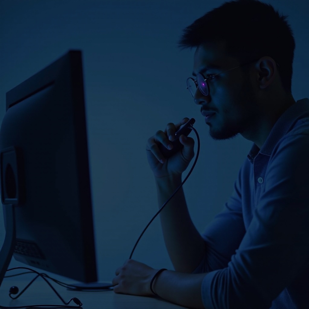 توصيل شاشتي بجهاز الكمبيوتر الخاص بي