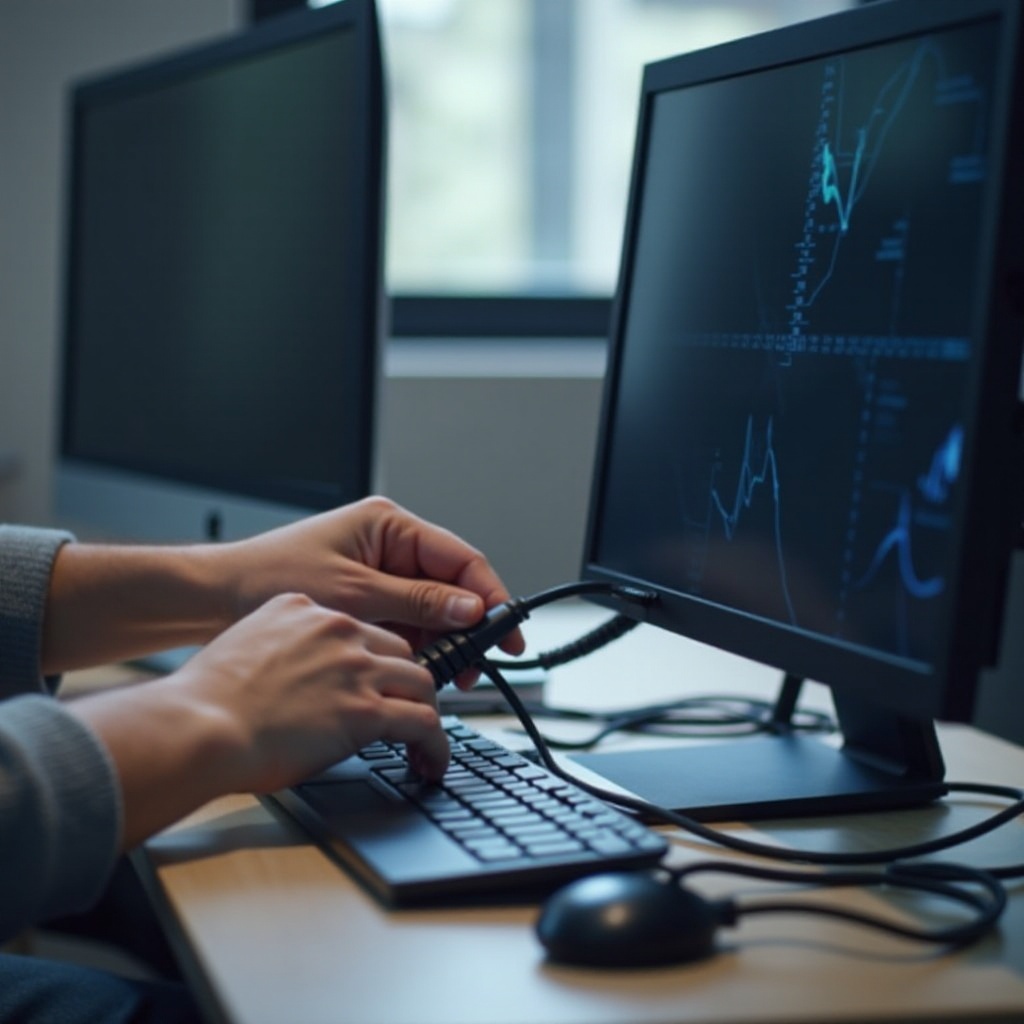 meinen Monitor an meinen PC anschließen