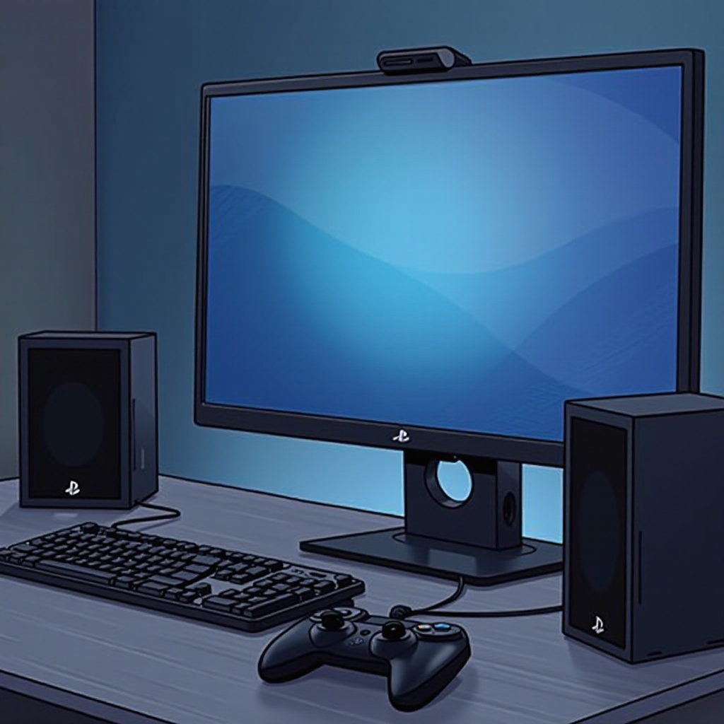 conectar la PS5 a un monitor de PC que no tiene altavoces