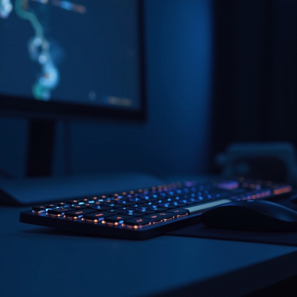 changeur d'éclairage du clavier misk