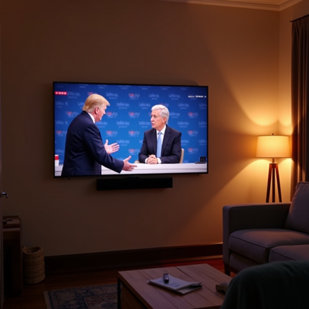 cómo ver el debate en una smart TV