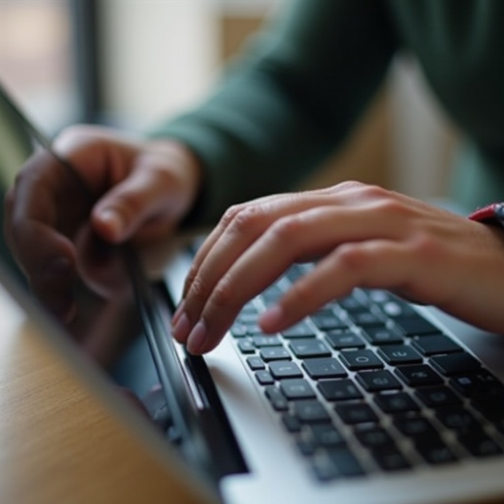come forzare il riavvio di un chromebook