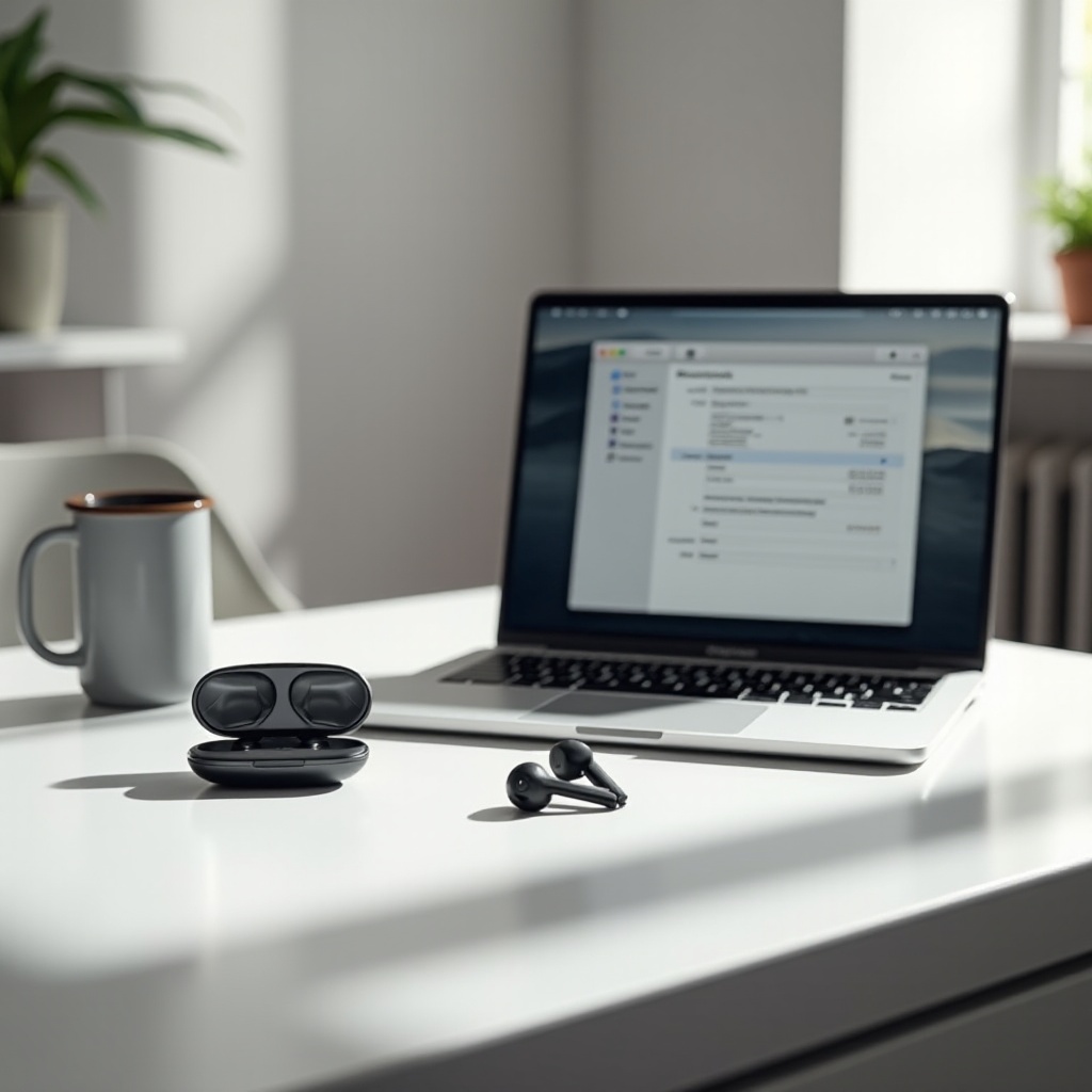 connexion de Jabra Enhance au MacBook Air