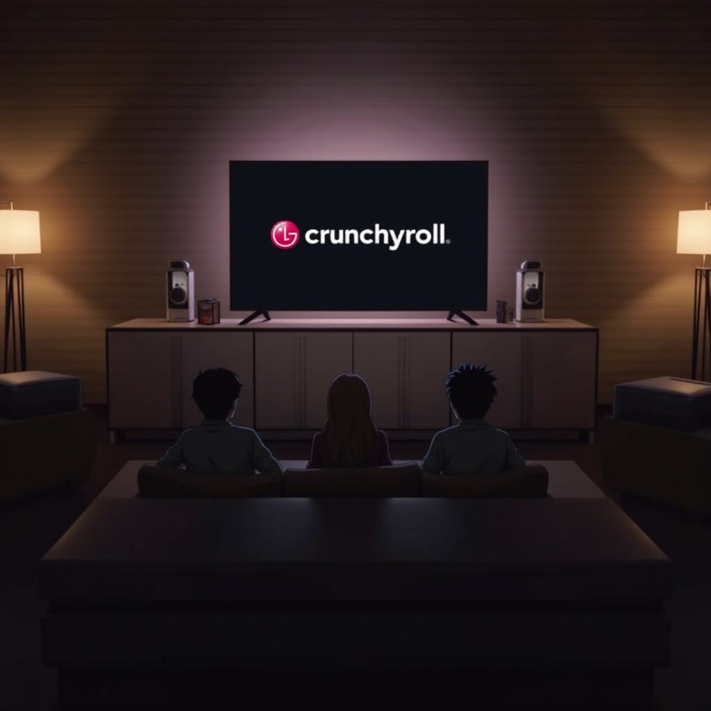 come guardare crunchyroll su lg smart tv