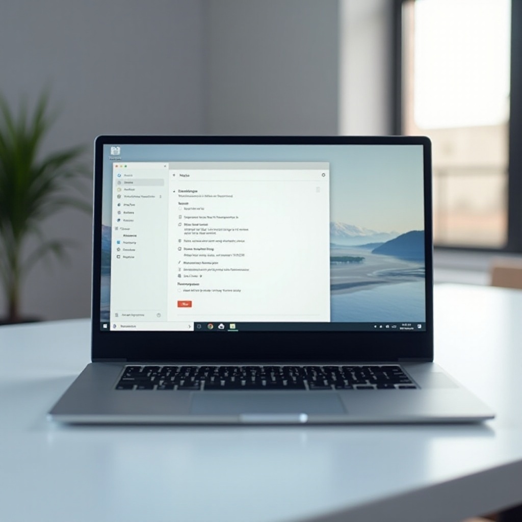 quelles sont les préférences sur Chromebook
