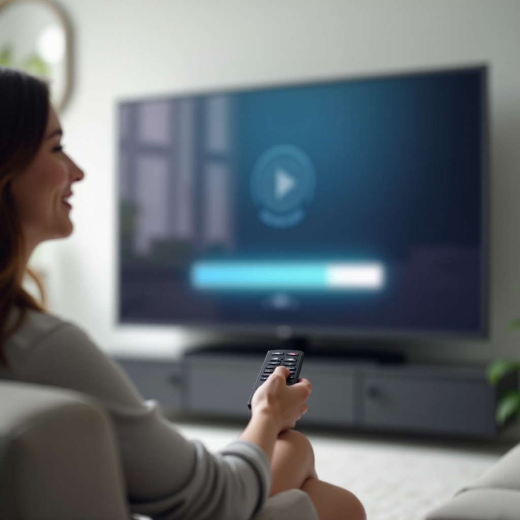 volumen del televisor inteligente Samsung atascado