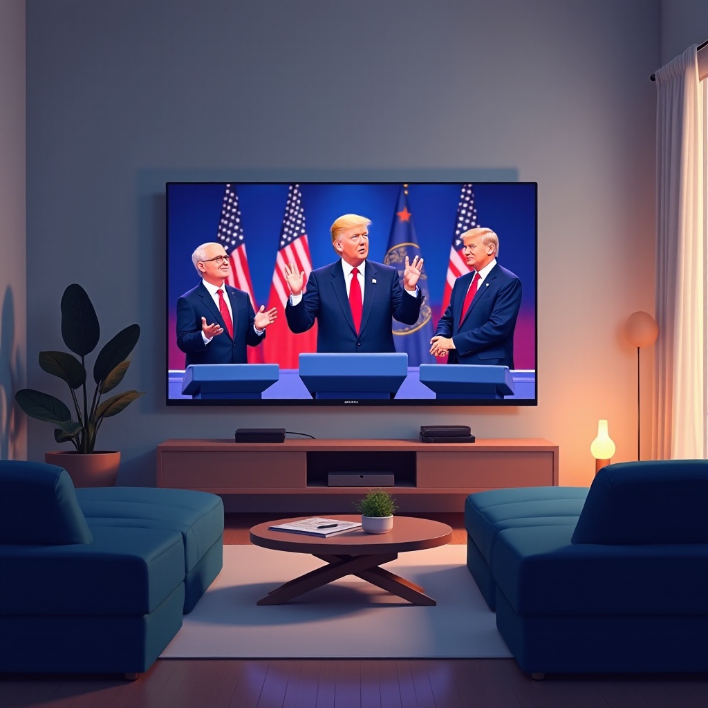 come guardare il dibattito su smart TV