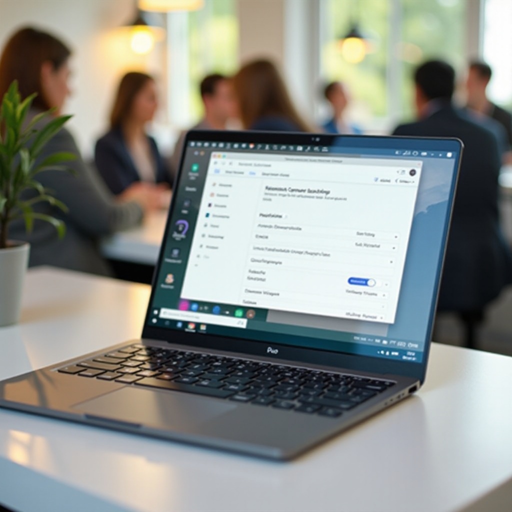 quais são as preferências no Chromebook