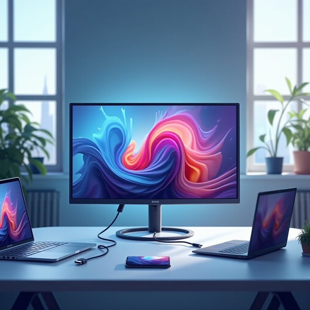 conexión USB C del monitor g274qpf