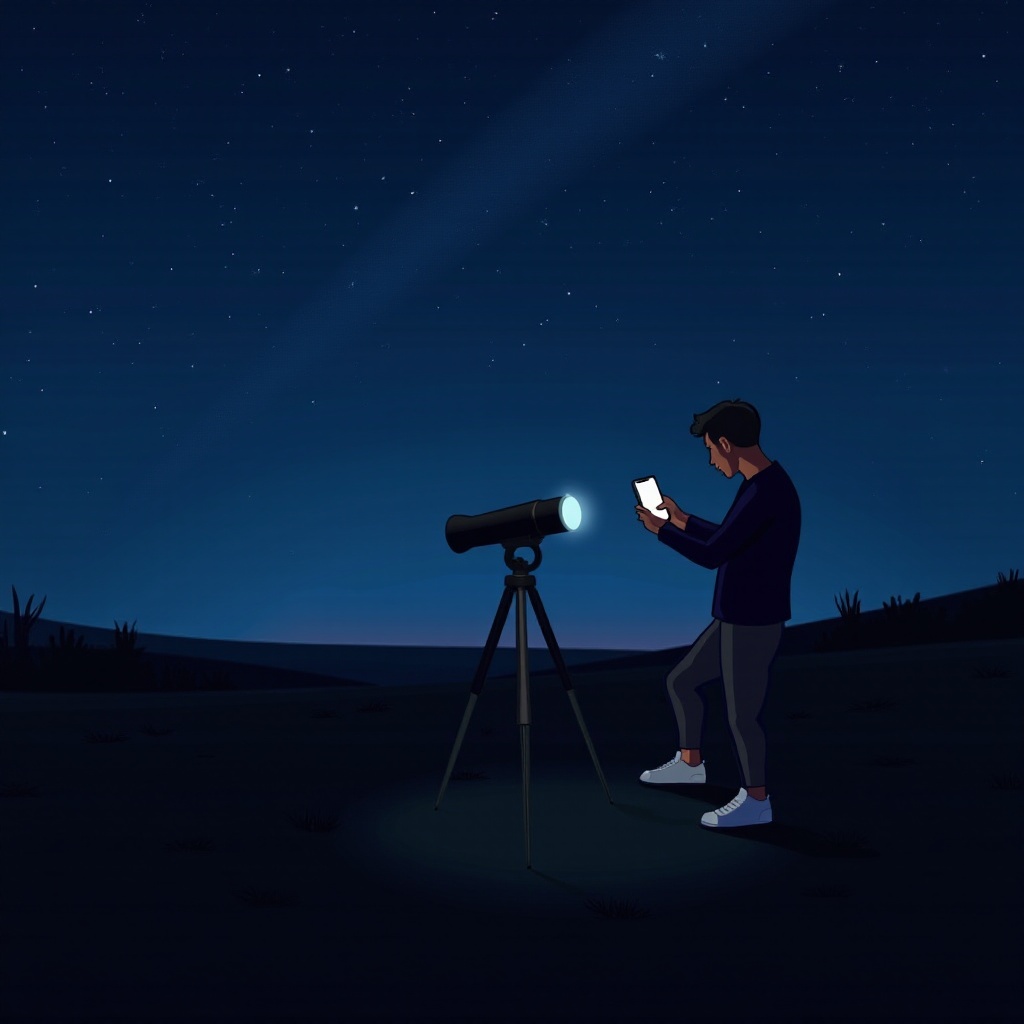 تفعيل وضع التصوير الفلكي في Pixel