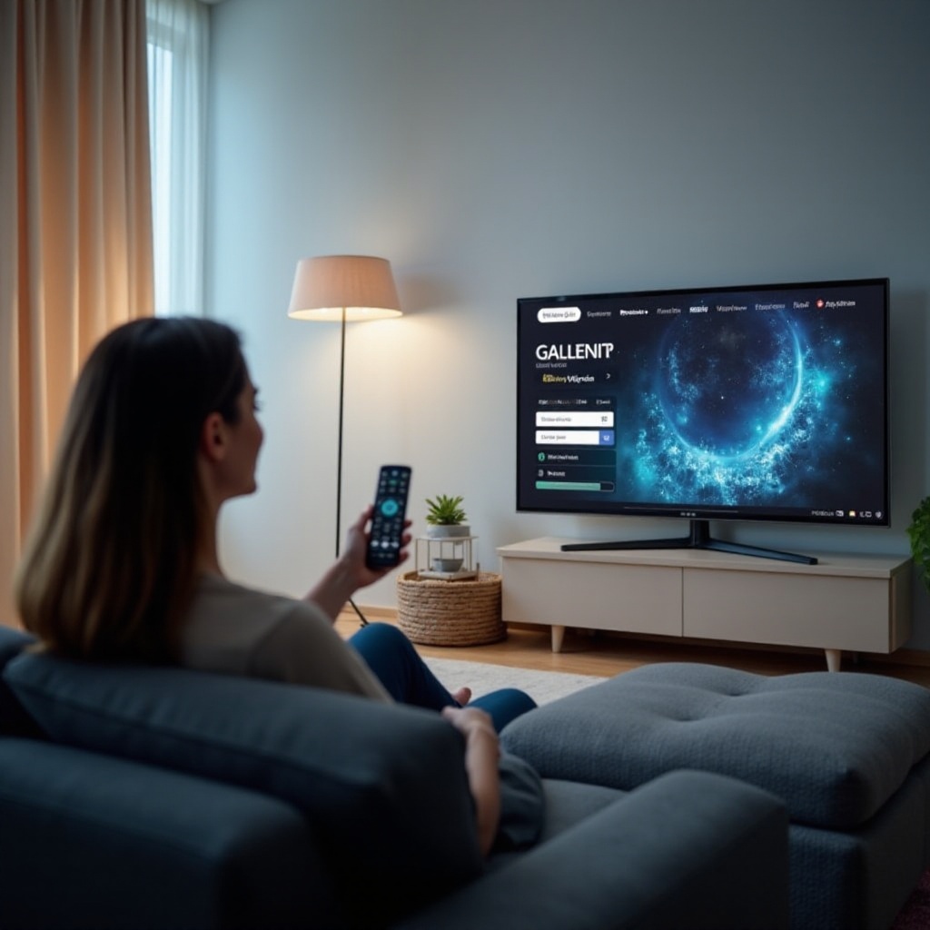 cómo ver un sitio web en un Smart TV