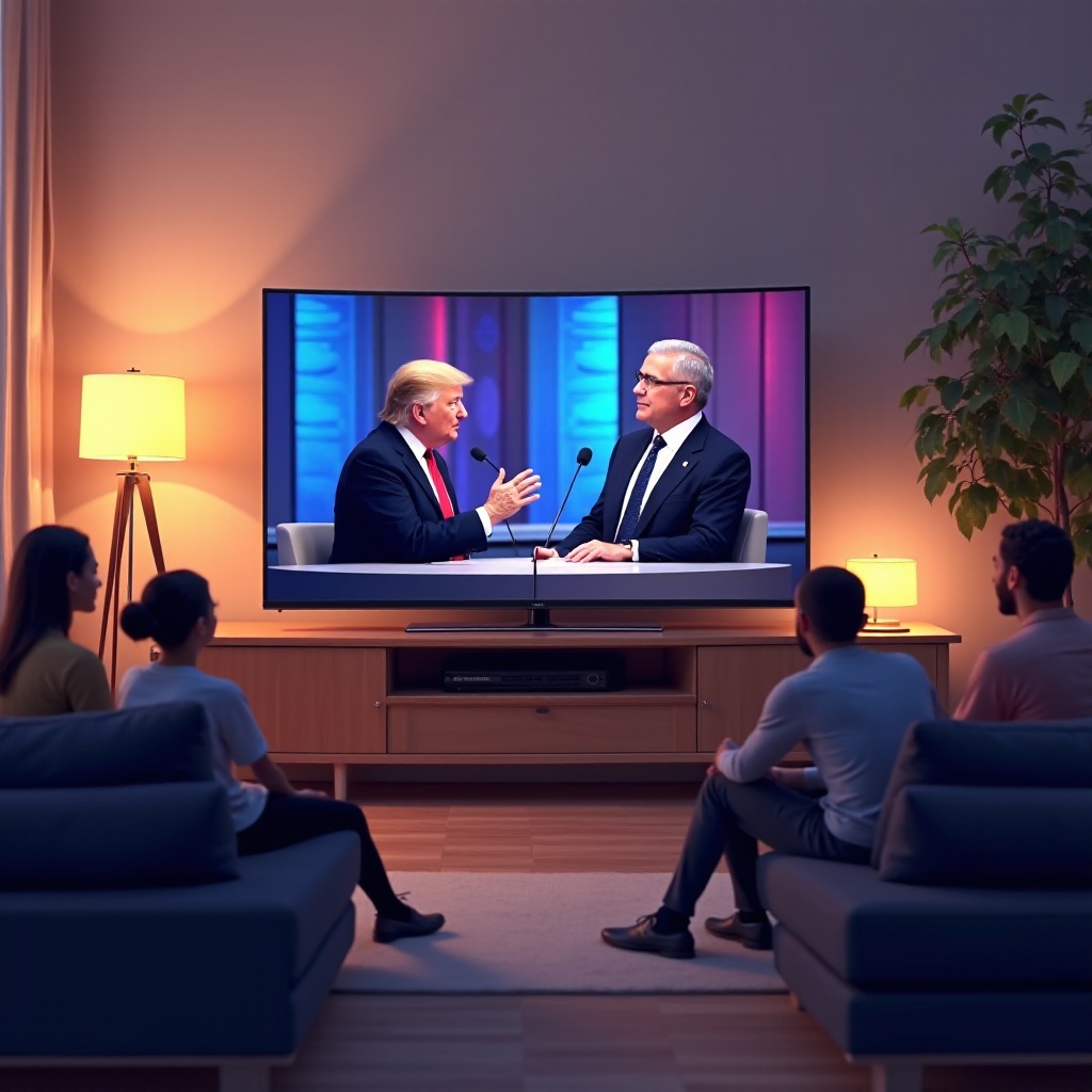 come guardare il dibattito su smart TV