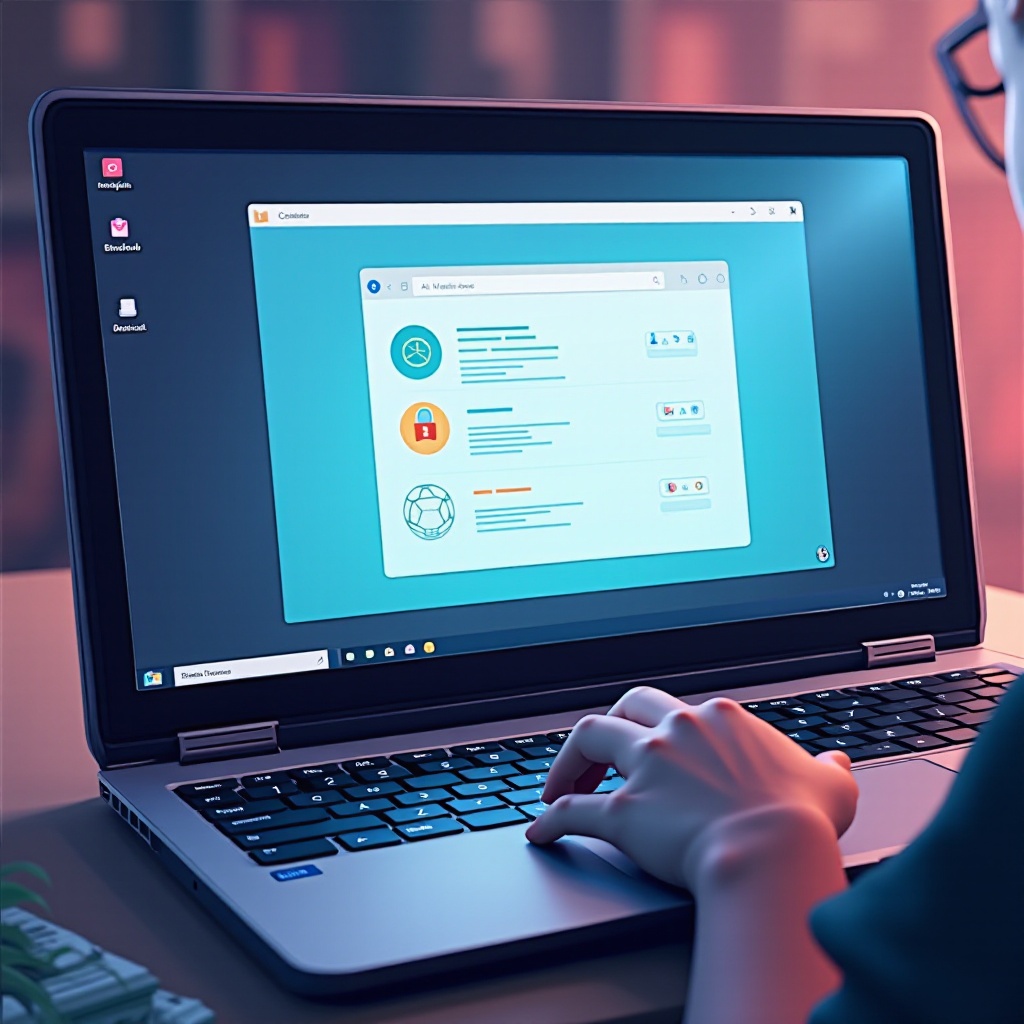 qual a senha que você insere para jogos restritos no Chromebook