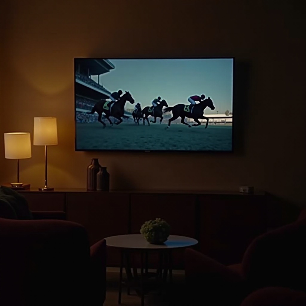 كيفية مشاهدة سباق الخيل على التلفاز الذكي
