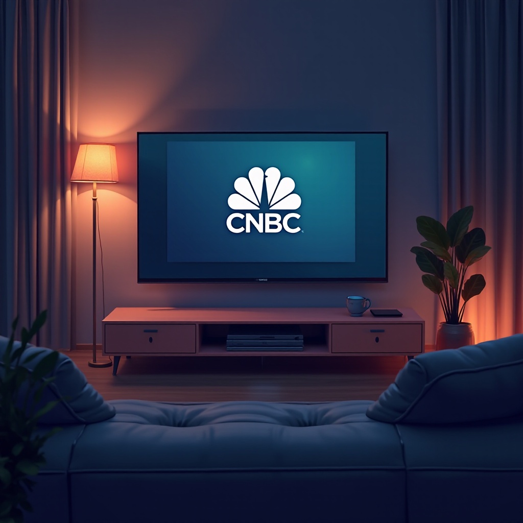 come posso guardare CNBC sulla mia smart TV