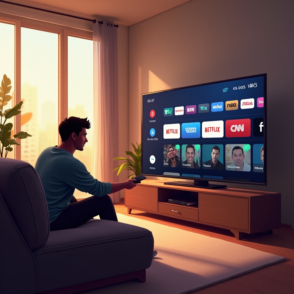 هل يمكنني مشاهدة تي إن تي على التلفاز الذكي الخاص بي