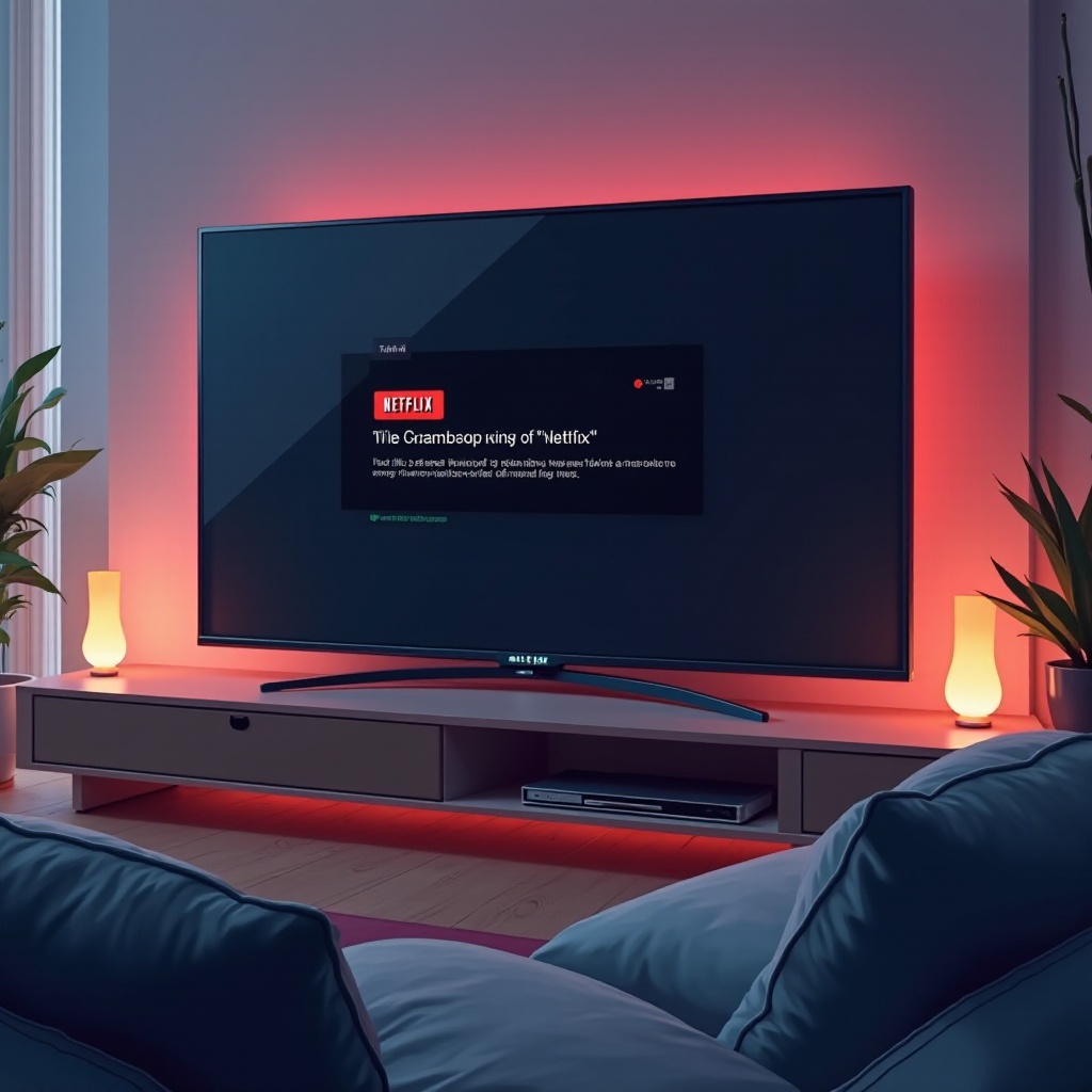 لا أستطيع مشاهدة نتفليكس على التلفاز الذكي