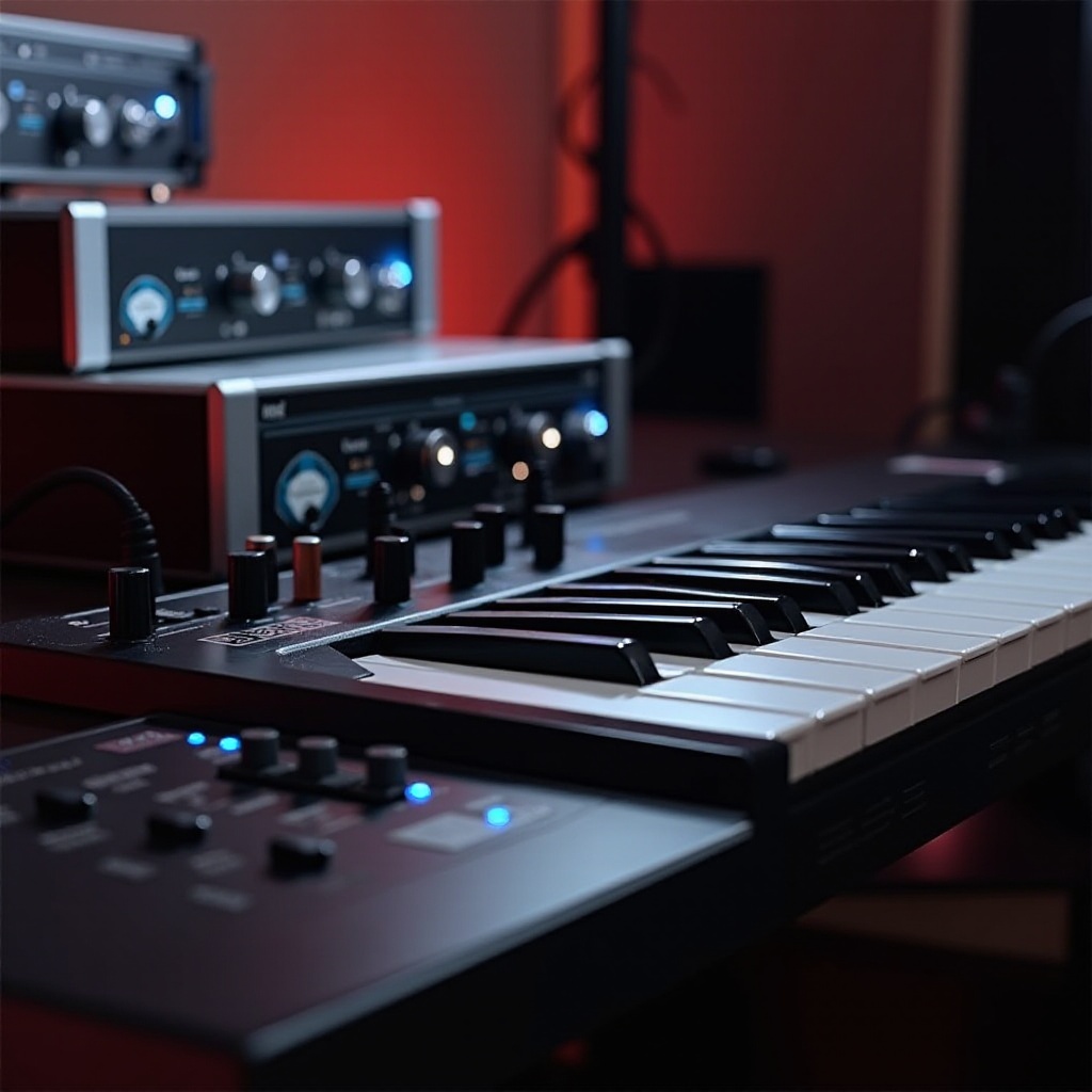 melhor amplificador para usar com teclado nord