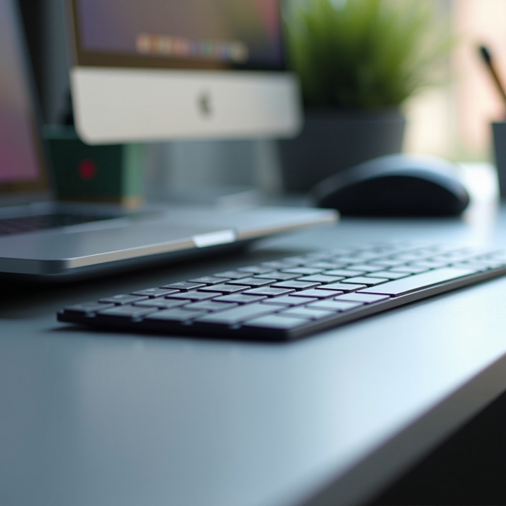passagem de teclado externo Apple Vision Pro