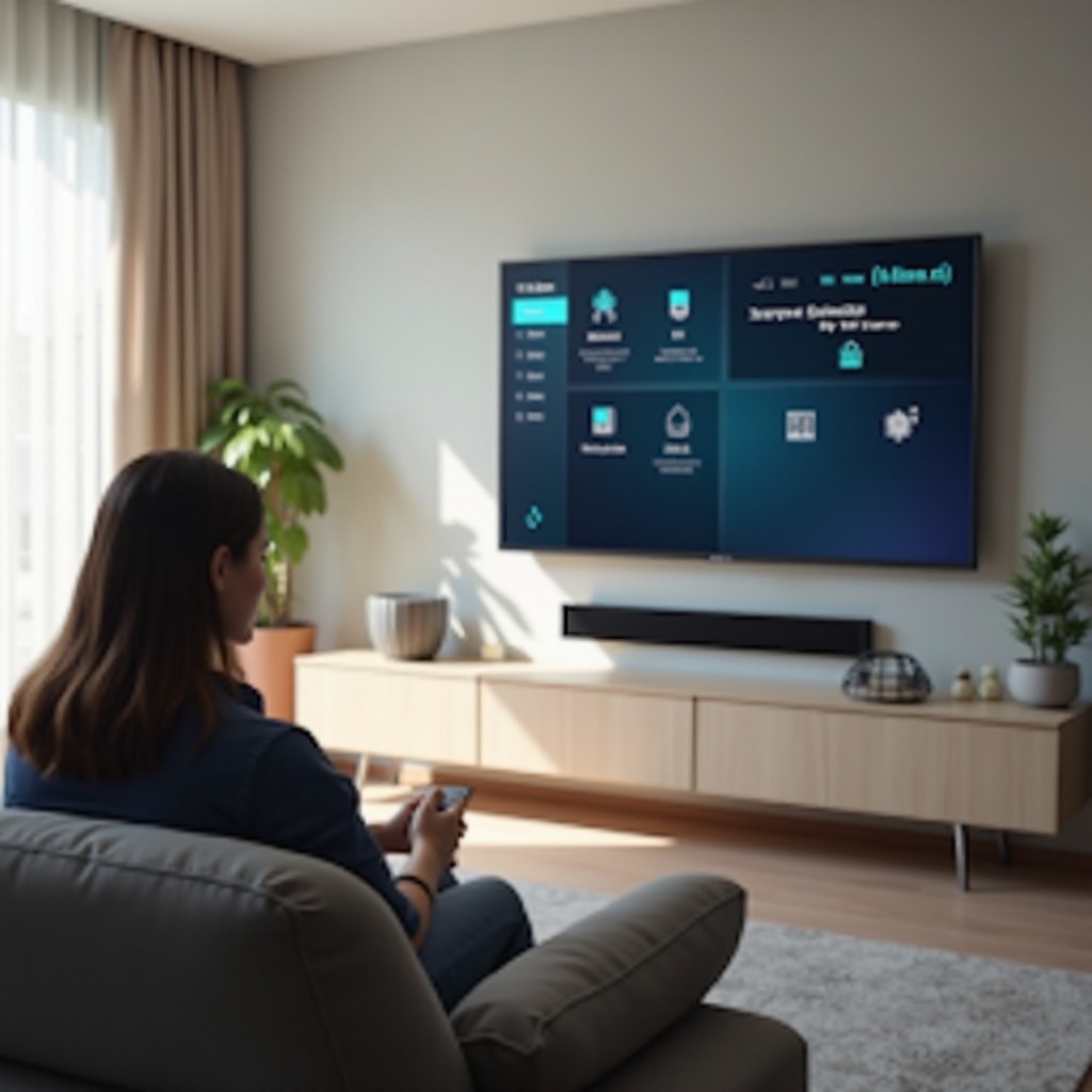 o DNS funciona com Wi-Fi para a TV Samsung