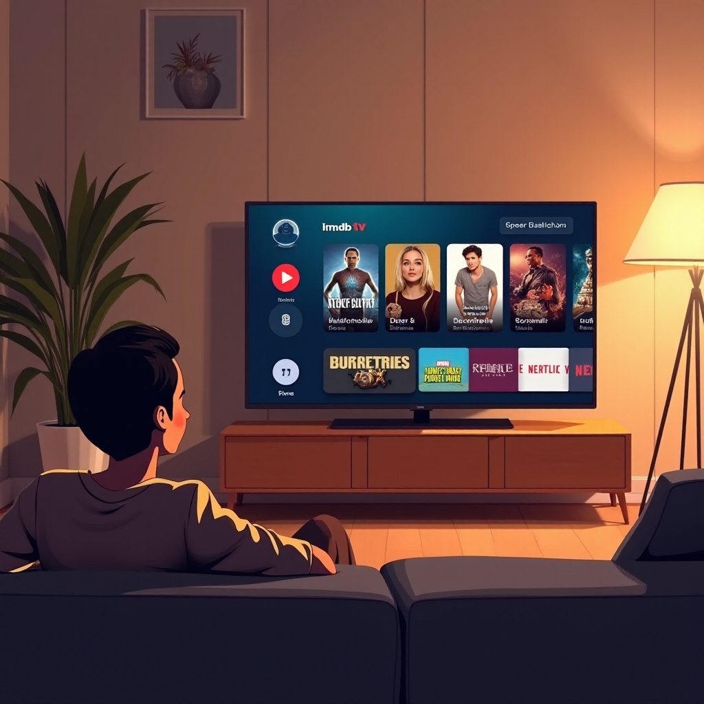 comment regarder imdb tv sur ma smart tv