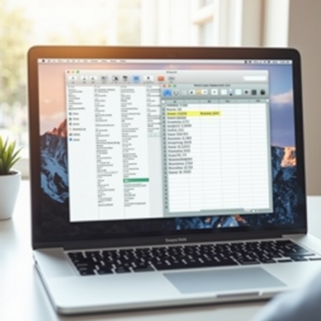 posso scaricare i miei contatti dal MacBook a Excel