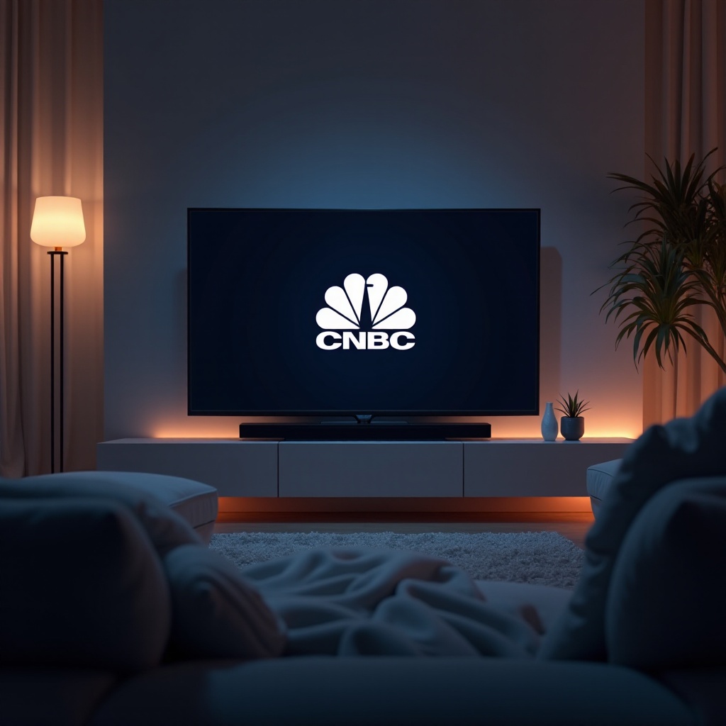 cómo puedo ver CNBC en mi smart TV