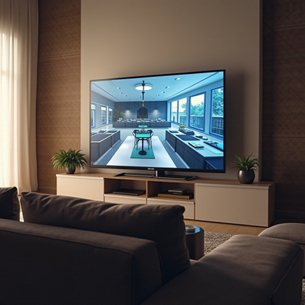como posso assistir às câmeras Lorex na minha smart TV