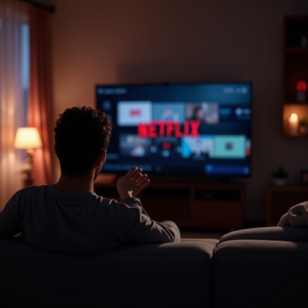 não consigo assistir Netflix na smart TV