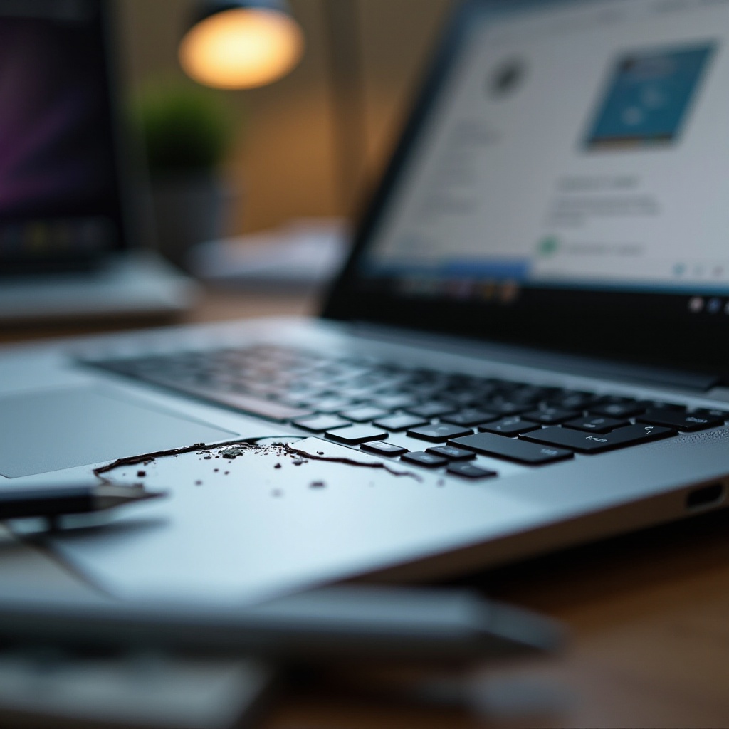 la mia tastiera ha danneggiato il Chromebook