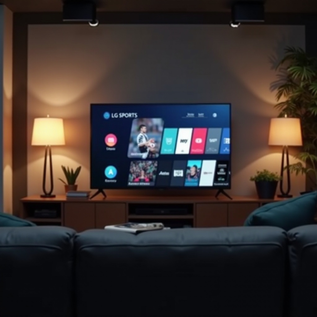 كيفية مشاهدة تطبيق Bally Sports على تلفزيون LG الذكي