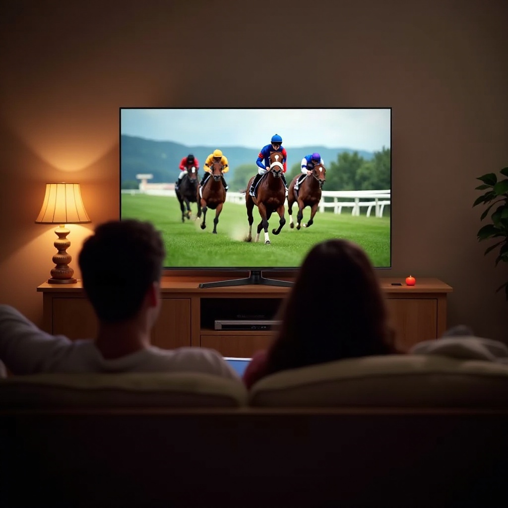 comment regarder les courses de chevaux sur une smart TV