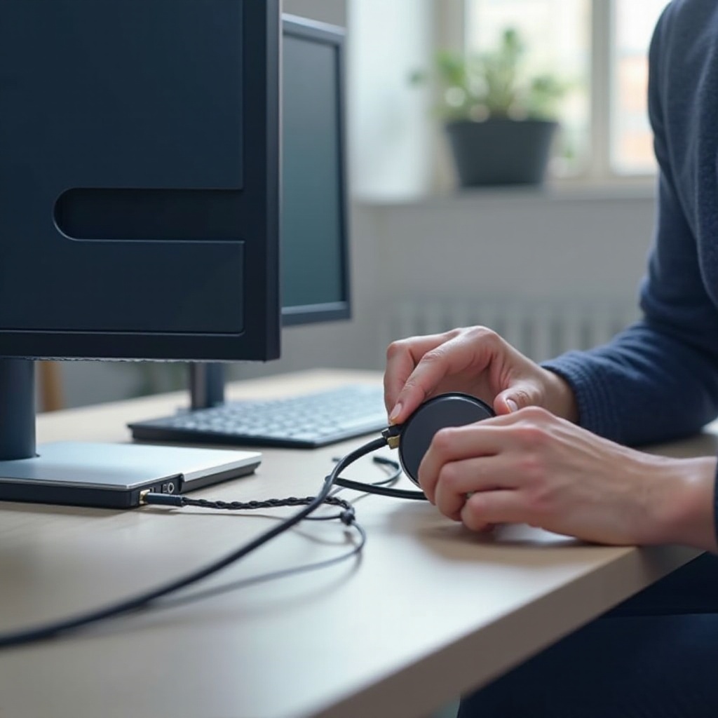 meinen Monitor an meinen PC anschließen