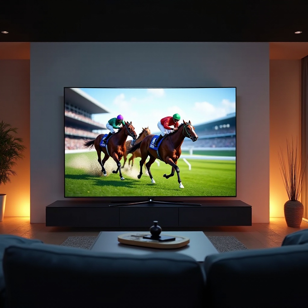 come guardare le corse dei cavalli su smart TV