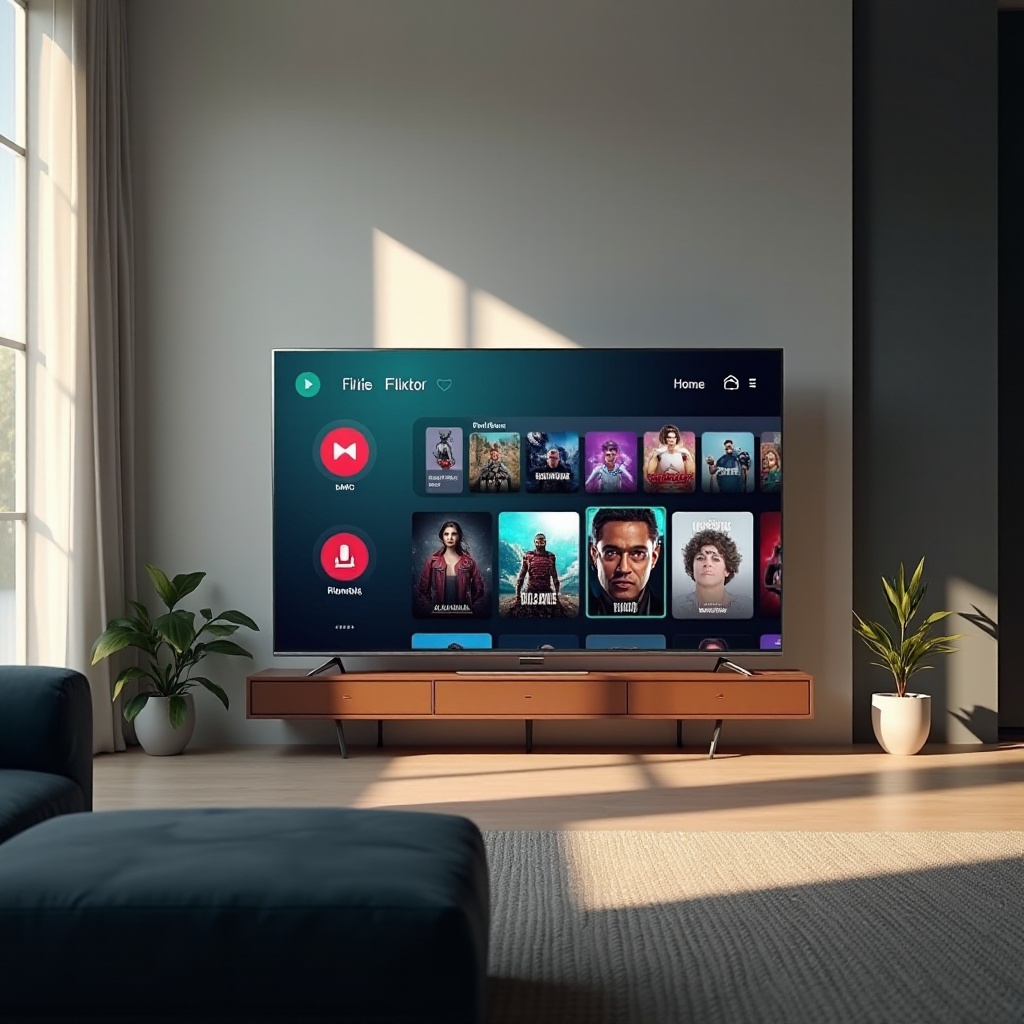 wie man Flixtor auf einem Smart-TV schaut