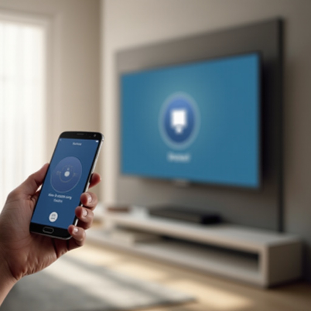 cómo transmitir a un televisor inteligente Samsung