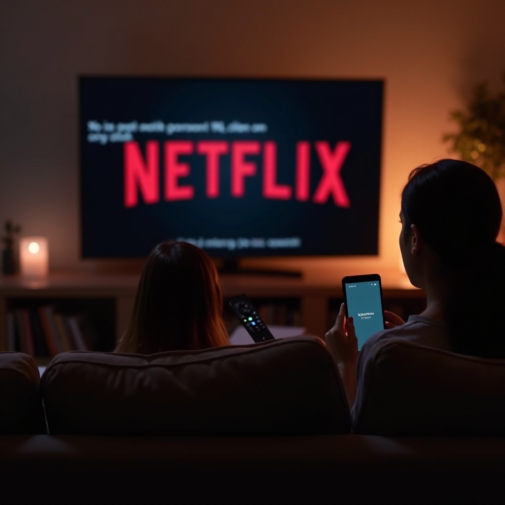 kann Netflix auf dem Smart-TV nicht ansehen